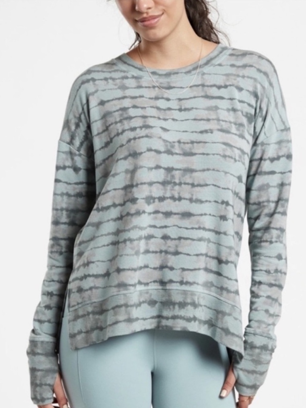 Athleta Mineral Grey & Magenta Tie Dye
Coaster Luxe Printed Sweatshirts (2)